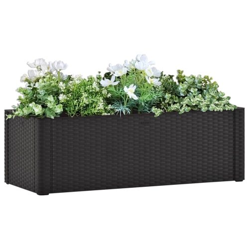 Garden Raised Bed with Self Watering System 100x43x33 cm