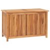 Garden Storage Box Solid Teak Wood