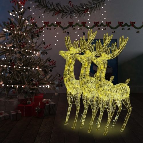 Reindeer Christmas Decoration LEDs Acrylic