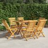 Folding Garden Chairs 47x63x90 cm Solid Wood Teak