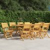 Folding Garden Chairs 47x62x90 cm Solid Wood Teak