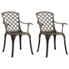 Garden Chairs Cast Aluminium