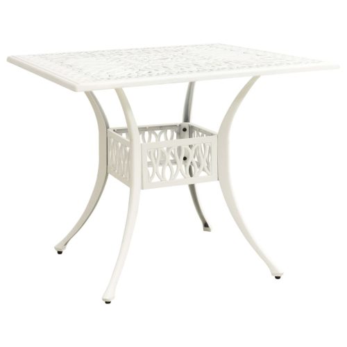 Garden Table 90x90x73 cm Cast Aluminium