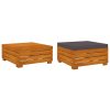 Sectional Table Solid Acacia Wood