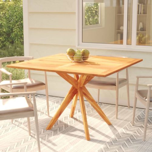 Garden Table Solid Wood Acacia