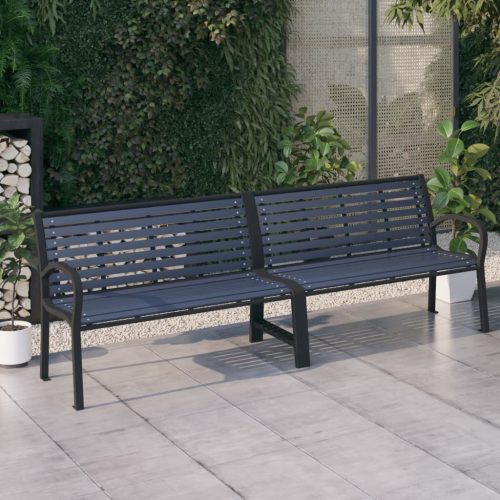 Garden Bench Steel and WPC