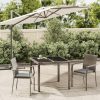 Garden Dining Set with Cushions Poly Rattan