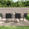 Garden Chairs with Cushions 56x59x84 cm Poly Rattan