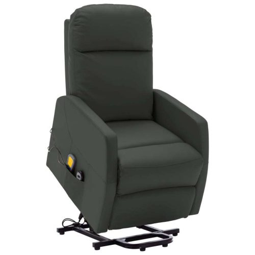 Stand-up Massage Recliner Faux Leather