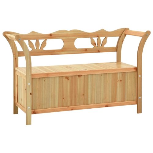 Storage Bench 126x42x75 cm Wood