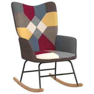 Rocking Chair Patchwork Fabric