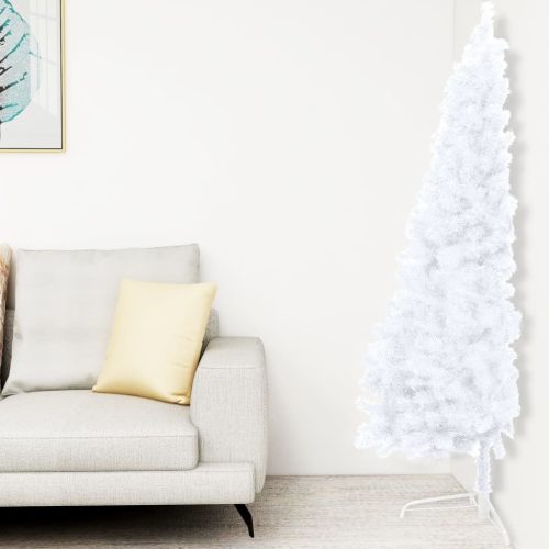 Artificial Half Christmas Tree with Stand PVC