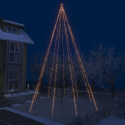 LED Christmas Waterfall Tree Lights Indoor Outdoor LEDs
