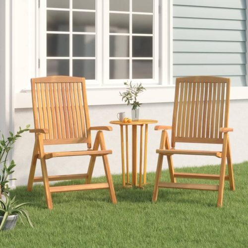 Reclining Garden Chairs Solid Wood Teak