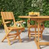 Folding Garden Chairs 47x61x90 cm Solid Wood Teak