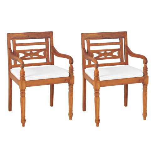 Batavia Chairs Solid Teak Wood