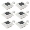 Outdoor Solar Lamps LED Square 12 cm