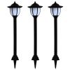Outdoor Solar Lamps LED Black