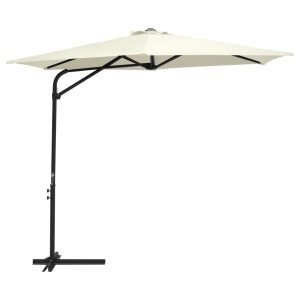 Outdoor Parasol with Steel Pole 300 cm