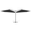 Double Parasol with Steel Pole 250×250 cm