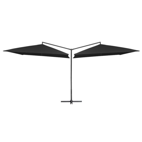 Double Parasol with Steel Pole 250×250 cm