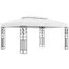 Gazebo with Double Roof 3×4 m