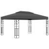 Gazebo with Double Roof 3×4 m