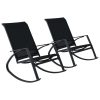 Garden Rocking Chairs 2 pcs Textilene