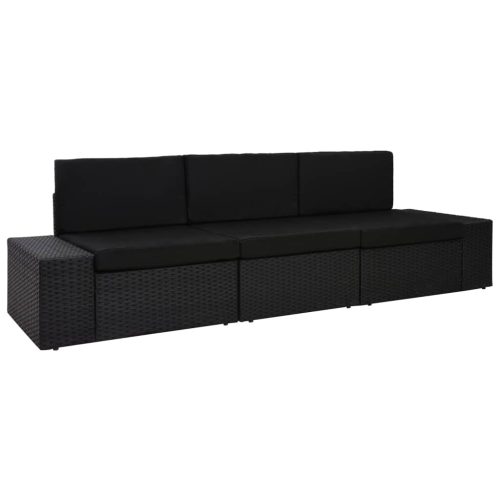 Sectional Sofa Poly Rattan