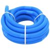Pool Hose with Clamps Blue