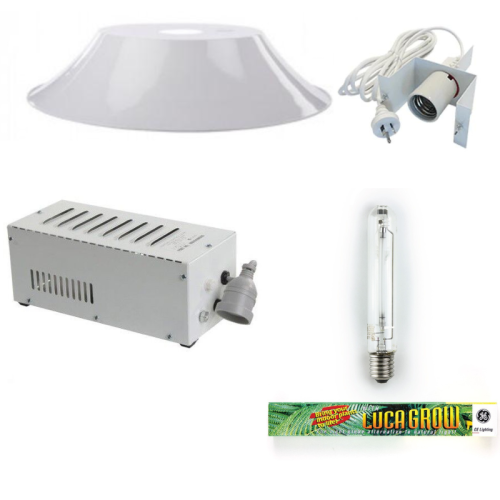 HPS Grow Light Kit with Osram Bulb and 900mm Deep Bowl Reflector
