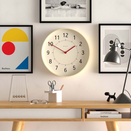 Newgate Monopoly Plywood Wall Clock With Hands