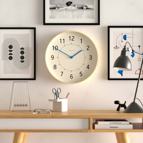 Newgate Monopoly Plywood Wall Clock With  Hands