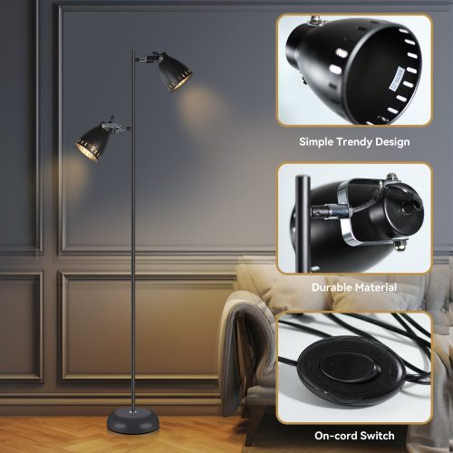 Audrey Floor Lamp – Black
