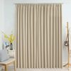 Blackout Curtain with Hooks 290×245 cm