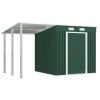 Garden Shed with Extended Roof Steel