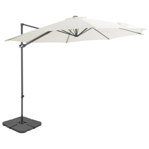 Outdoor Umbrella with Portable Base