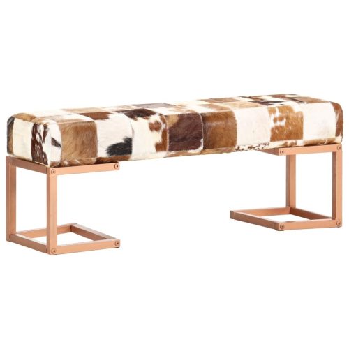 Bench Patchwork Genuine Goat Leather