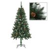 Artificial Christmas Tree with Pine Cones