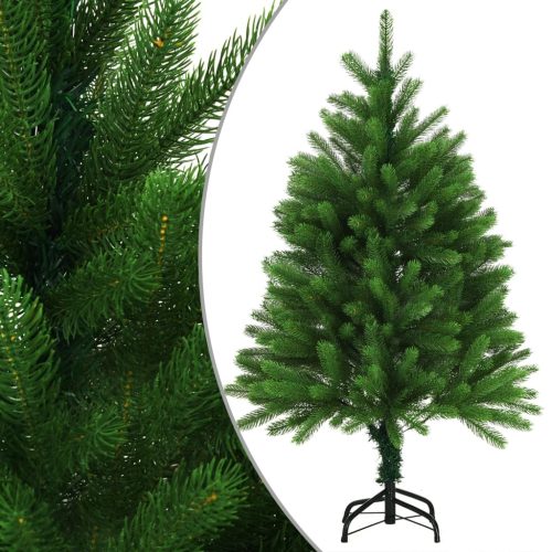 Faux Christmas Tree Lifelike Needles Green