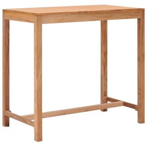 Garden Bar Table Solid Teak Wood