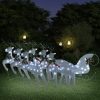 Reindeer & Sleigh Christmas Decoration 60 LEDs Outdoor
