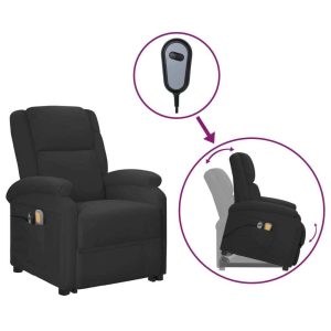Electric Stand Up Massage Chair Faux Leather