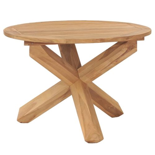 Garden Dining Table Solid Wood Teak