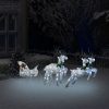 Reindeer & Sleigh Christmas Decoration 60 LEDs Outdoor