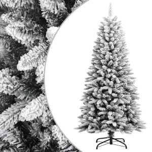 Artificial Christmas Tree with Flocked Snow PVC&PE
