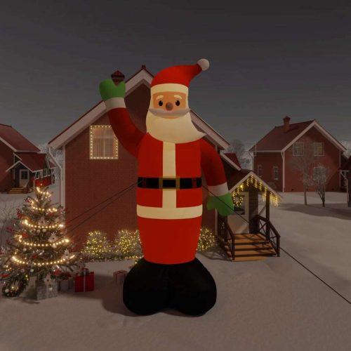 Inflatable Santa Claus with LEDs