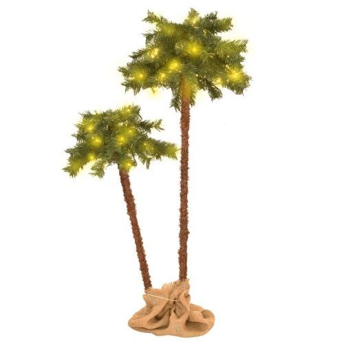 Artificial Palm Tree with LEDs