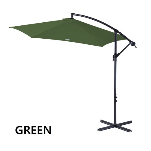 Outdoor 3 Metre Cantilever Umbrella (No Cover)