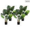 Artificial Indoor Potted Turtle Back Fake Decoration Tree Flower Pot Plant